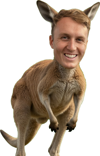Adam as kangaroo